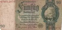 Deutschland 50 Reichsmark - David Hansemann - 1933 - Serial Y