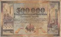 Deutschland 500 000 Mark - State of Dortmund - Serial C - 1923