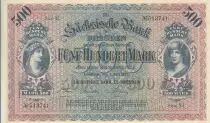 Deutschland 500 Mark - Dresden - 01-07-1922 - Serial XI