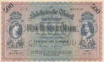 Deutschland 500 Mark - Dresden - 01-07-1922 - Serial XI
