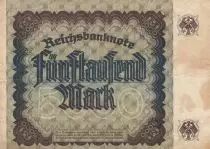 Deutschland 5000 Mark  - Portrait Marchand Imhof- Serial K-B - 1922