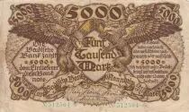 Deutschland 5000 Mark - City of Mannheim - Number 512504 - 1922