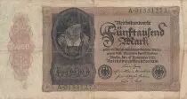 Deutschland 5000 mark - Reichsbanknote - Chamberlain H. Urmiller - Serial A.01 - 1922