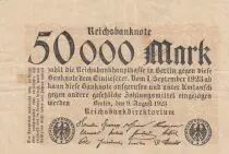 Deutschland 50000 Mark - Reichbanknote - 1923 - P.99