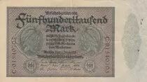 Deutschland 500000 Mark - Man with Jacobite cap - 1923 - Serial C - P.88b