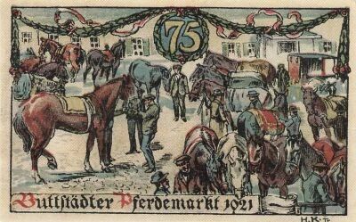 Deutschland 75 Pfennig - Buttst�dt - Notgeld