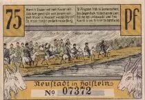 Deutschland 75 Pfennig - Neustadt i. Holstein - Notgeld - 1921