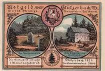Deutschland 75 Pfennig - St&uuml;tzerbach - Notgeld - 1921