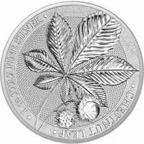 Deutschland Chestnut Leaf - 5 Mark Silver Germania 2021