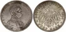 Deutschland Germany, Prussia, Wilhelm II - 5 Mark 1914 A Berlin