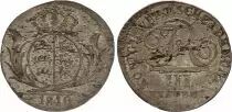 Deutschland III Kreuzer, Fr&eacute;d&eacute;ric I - Arms - 1810