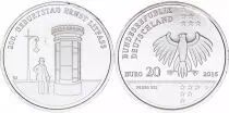 Deutschland NEW.2016 20 Euro, Germany 20 euros - 200. Geburstag Ernst Litfass - 2016
