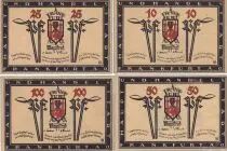 Deutschland Pfennig, Mark - Francfort - Notgeld - 1921 - UNC/XF.