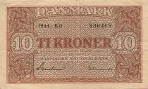 Dinamarca 10 Kroner - 1944 - P.36