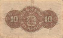 Dinamarca 10 Kroner - 1944 - P.36