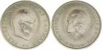 Dinamarca 10 Kroner, Fr&eacute;d&eacute;ric IX - 1968