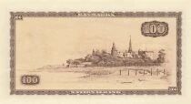 Dinamarca 100 Kroner - H.C. Orsted - 1961 - P.46