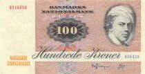 Dinamarca 100 Kroner - Jens Juel - ND (1990) - P.51f