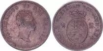 Dinamarca 2 Skilling,  Frederic VI - 1811