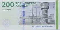 Dinamarca 200 Kroner - Tower - 2009A (2021-2024) - Belt buckle - Serial B5
