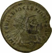 Diocletian - Antoninianus, Emperor & Jupiter - 284 / 294 Cyzicus