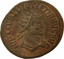 Diocletian - Antoninianus, Emperor & Jupiter - 284-294 Cyzicus