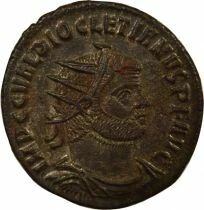 Diocletian - Antoninianus, Emperor & Jupiter - 293 / 295 Antioch