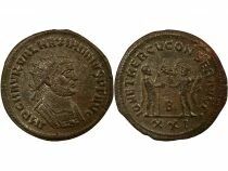 Diocletian - Antoninianus, Jupiter & Hercules - 285 / 295 Antioch