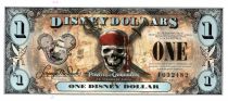 Disney Dollars 1 Disney Dollar, Pirates of the Caribbean - 2011