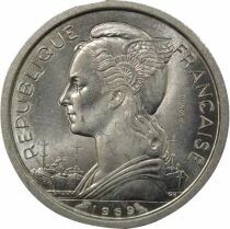 Djibouti 1 Franc, Trial Strike - 1969 Paris