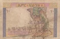 Djibouti 10 Francs - Young man - 1946 - P.19