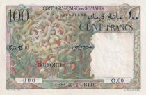 Djibouti 100 Francs Coral - ND (1952)- Specimen