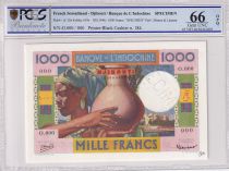 Djibouti 1000 Francs - Banque de l\'Indochine - 1946 - Spécimen - PCGS 66 OPQ