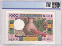 Djibouti 1000 Francs - Banque de l\'Indochine - 1946 - Specimen - PCGS 66 OPQ
