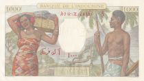 Djibouti 1000 Francs scène de marché ND (1938) - Spécimen