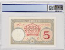 Djibouti 5 Francs - Walhain - ND (1937) - Specimen - PCGS OPQ 67