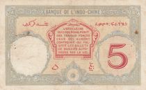 Djibouti 5 Francs Walhain - 1938 - P.6b - TB + - Série S.53