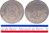 Djibouti 50 Francs - 1977 - Test strike