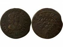 Dombes, Gaston of Orleans - Double Tournois, Type 16 - 1641 Tr&eacute;voux