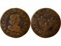 Dombes, Gaston of Orleans - Double Tournois, Type 16 - 1642 Tr&eacute;voux
