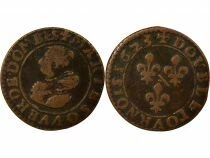 Dombes, Marie de Bourbon Montpensier - Double Tournois - 1623 Tr&eacute;voux