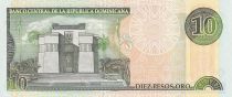 Dominicaine Rép. 10 Pesos de Oro - Matias R. Mella - 2000 - Série AF - P.159