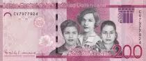 Dominicaine Rép. 200 Pesos - Héroïnes de la nation - 2019 - P.NEW
