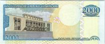 Dominicaine République 2000 Pesos Oro Oro, Prud´Homme, Reyes
