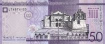 Dominican Rep. 50 Pesos - Cathédrale - Basilique - 2019 - P.NEW