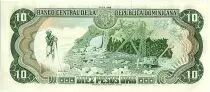 Dominikanische Rep. 10 Pesos Oro, Ramon Matias Mella - 1988