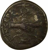 Domitian - Silver Denarius, hands clasped - 79 Rome