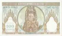 Dschibuti 100 Francs - Statue of Angkor - Djibouti 1938- Specimen - UNC