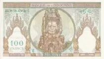 Dschibuti 100 Francs - Statue of Angkor - Specimen - 1938 - UNC