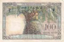Dschibuti 100 Francs Coral - ND (1952)- Serial P.109